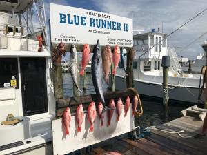 Click to enlarge image  - Rick Catches a nice one on a 6 hour trip - 